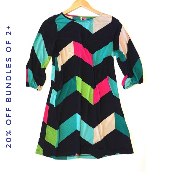 Auditions Dresses & Skirts - NWOT Auditions Chevron 3/4 Sleeve Dress